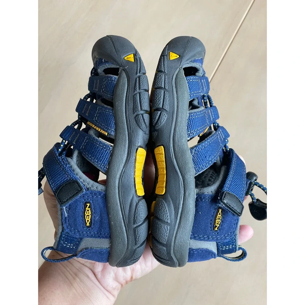 Keen Toddler Newport H2 Kids Water Hiking Blue Sandals Shoes - Size 9